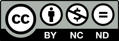 Attribution-NonCommercial-NoDerivatives